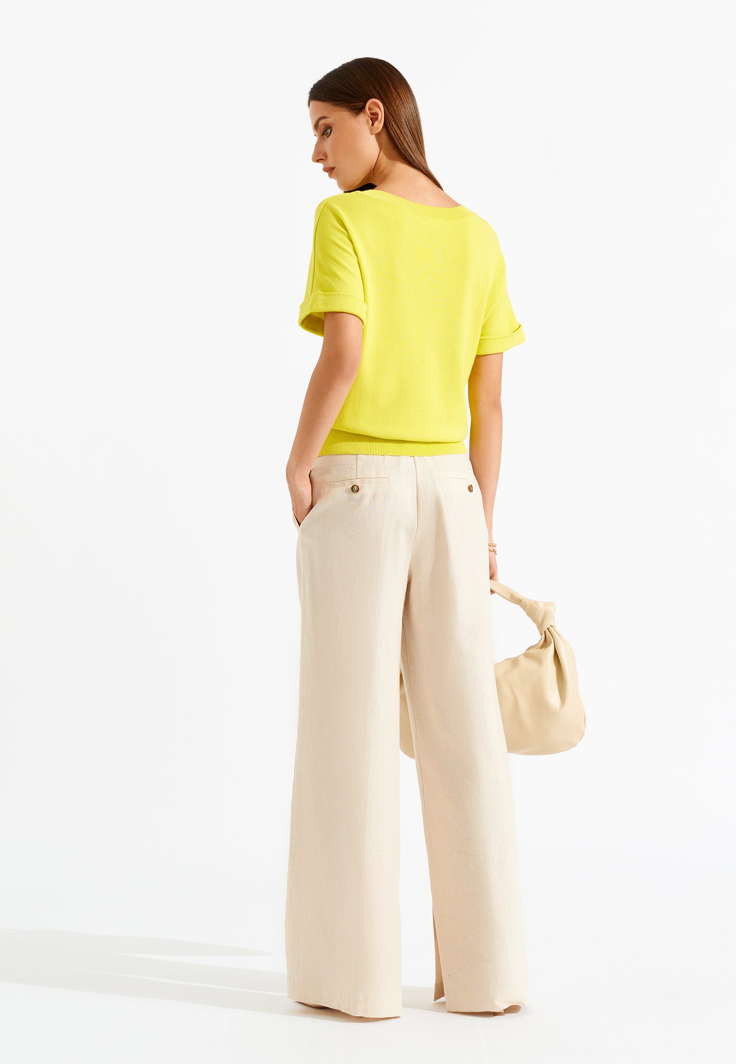 Luxurious Linen Straight Leg Pants