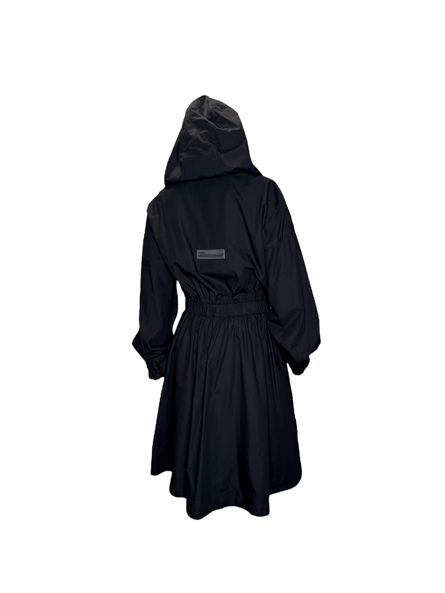 Hooded Long Sleeve Dress with Pockets